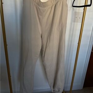 Athleta fleece joggers